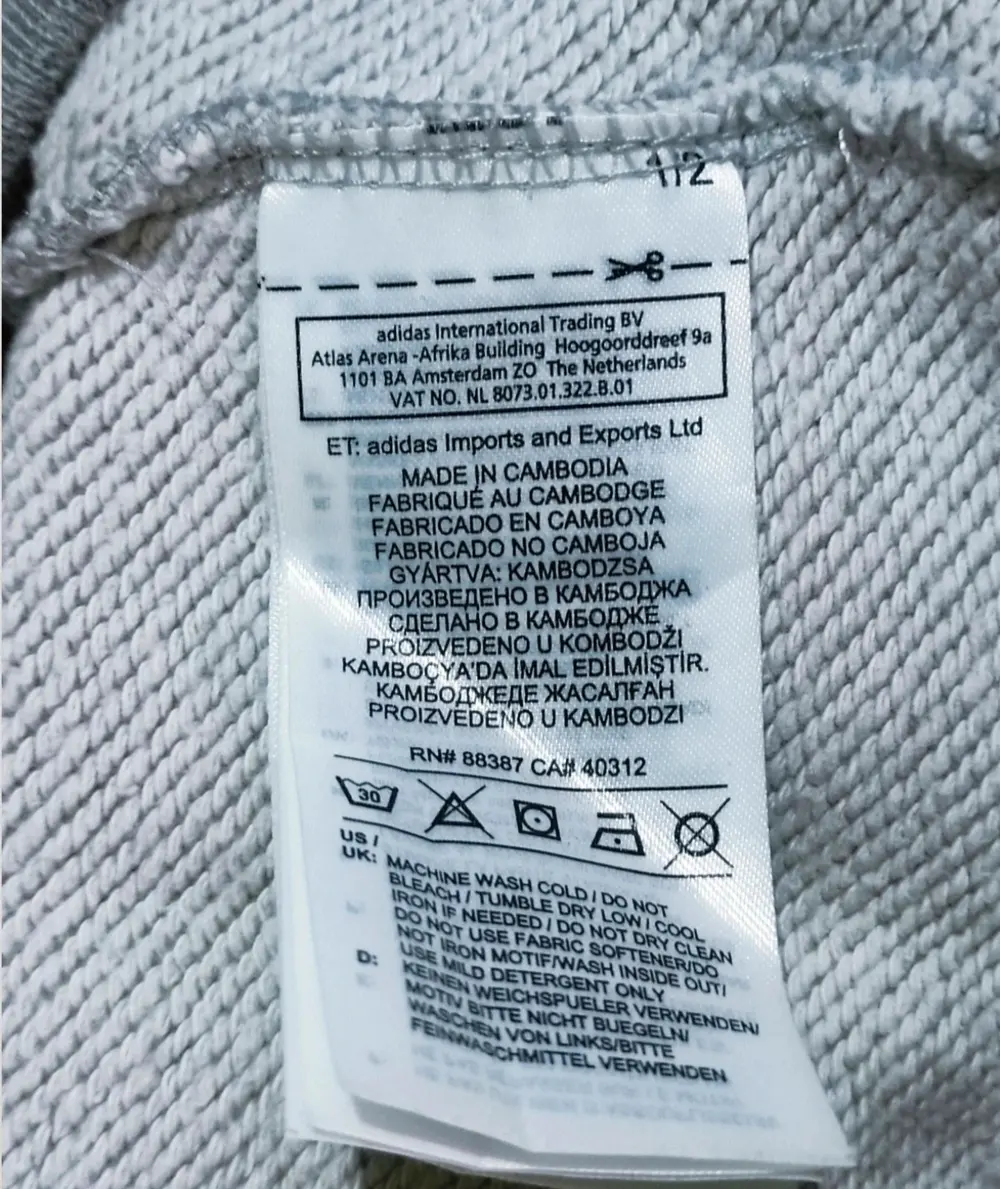 Jersey Adidas talla XS sirve para S ver medidas*, foto 5