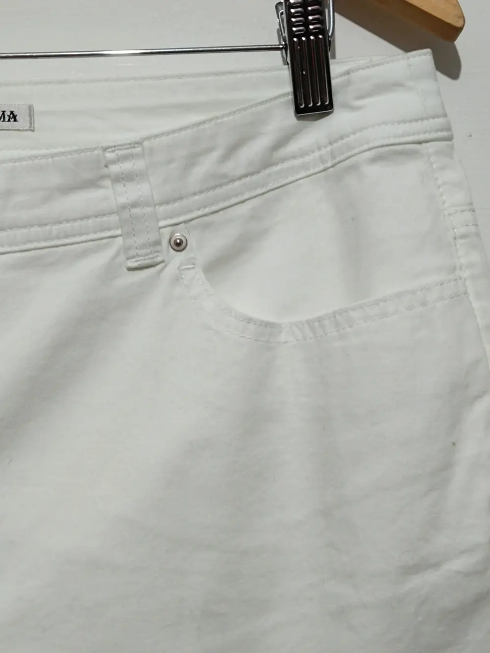 Pantalón blanco Punt Roma talla 44, foto 2