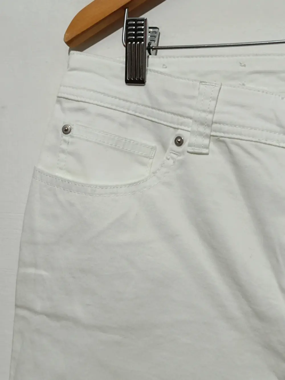 Pantalón blanco Punt Roma talla 44, foto 3