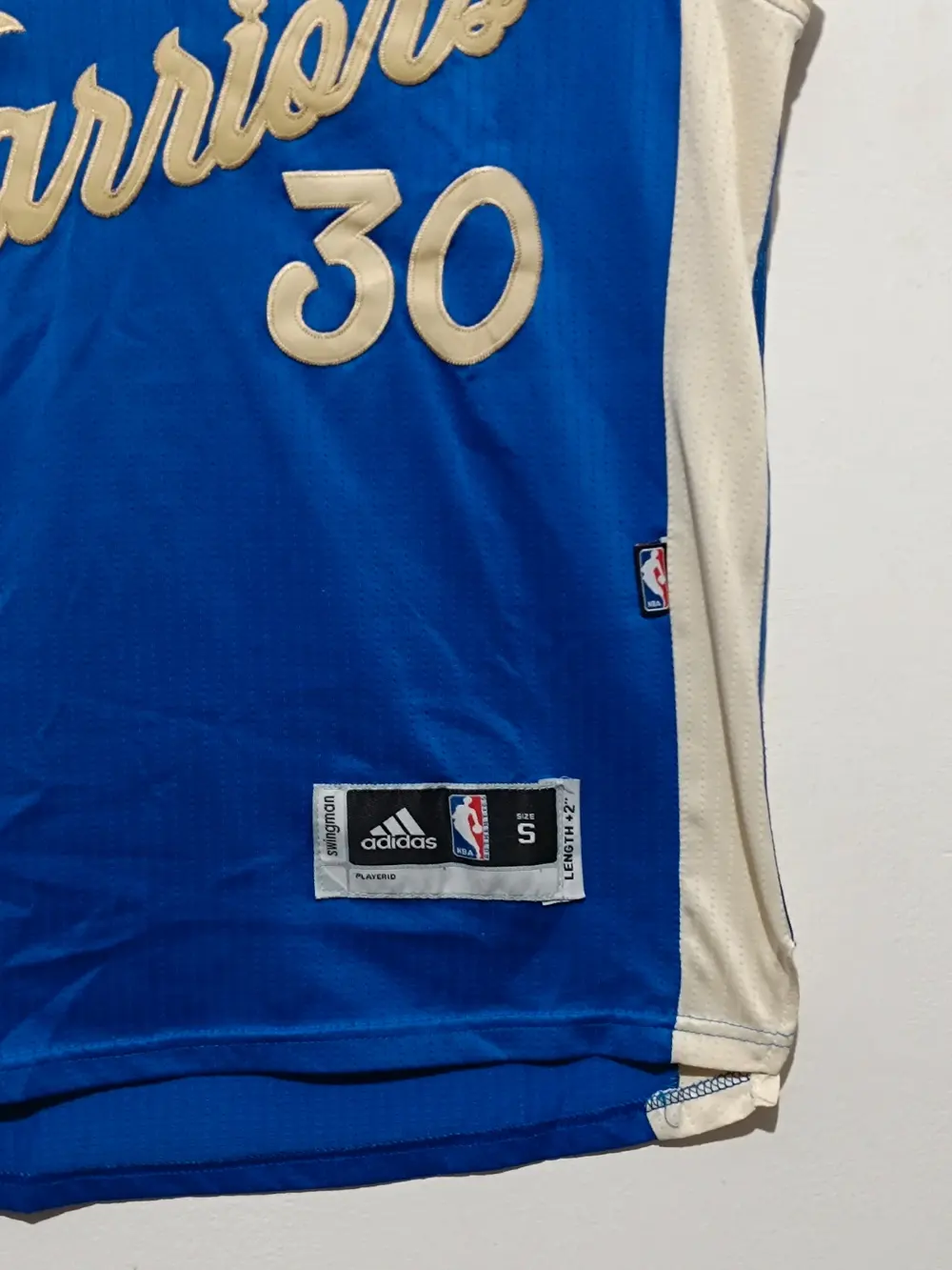 Camiseta NBA Curry 30 Warriors talla S Adidas, foto 2