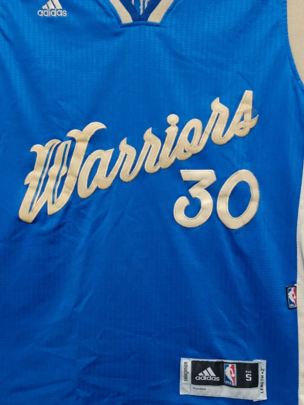 Camiseta NBA Curry 30 Warriors talla S Adidas, foto 3