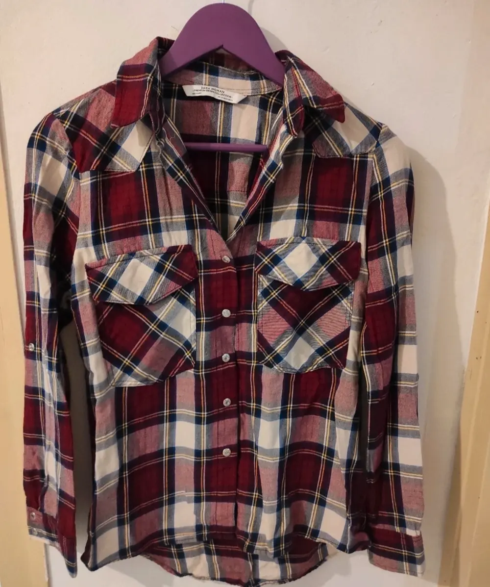 Camisa de Cuadros Zara woman*