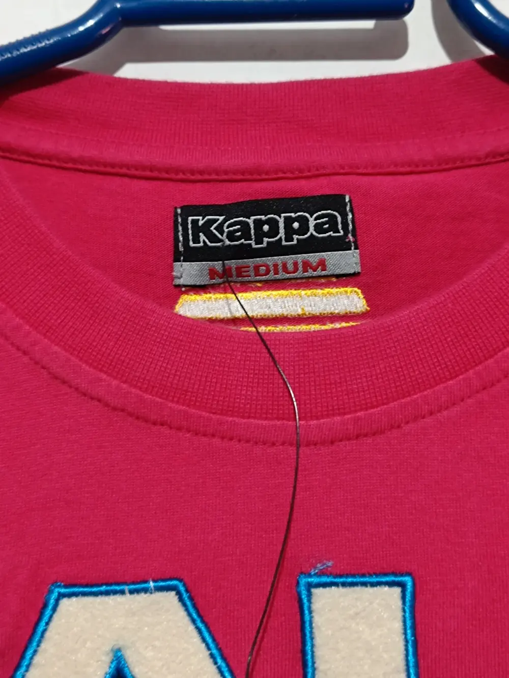 Camiseta vintage Y2K Italia rugby Azzurro Kappa talla M mujer, foto 5
