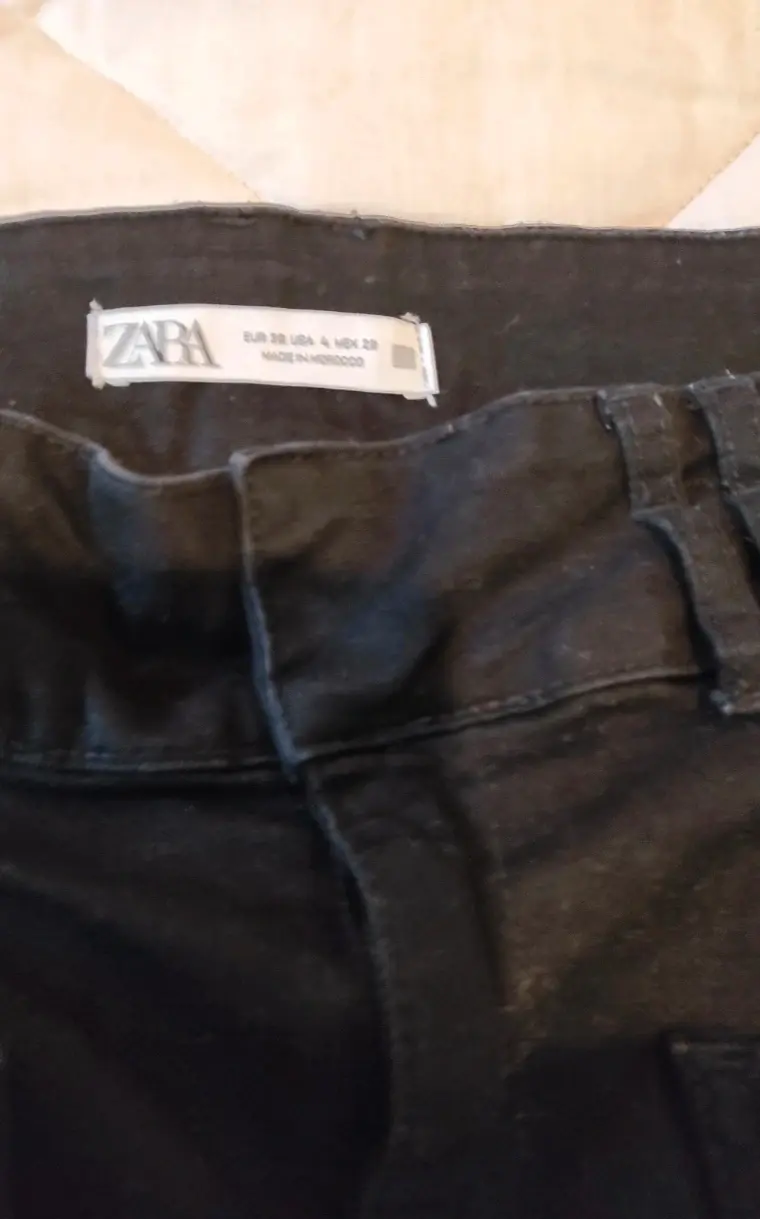 Pantalones negros Zara talla S*, foto 2