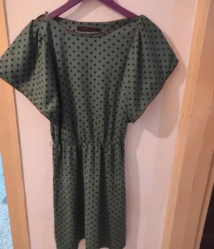 Vestido topos Luna llena talla 40*