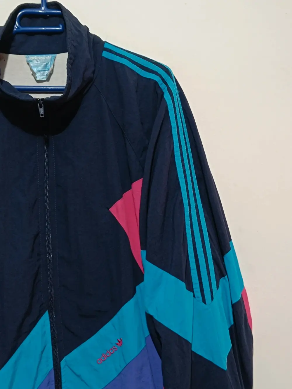 Chaqueta vintage Adidas años 80 unisex talla L/XL ver medidas, foto 3