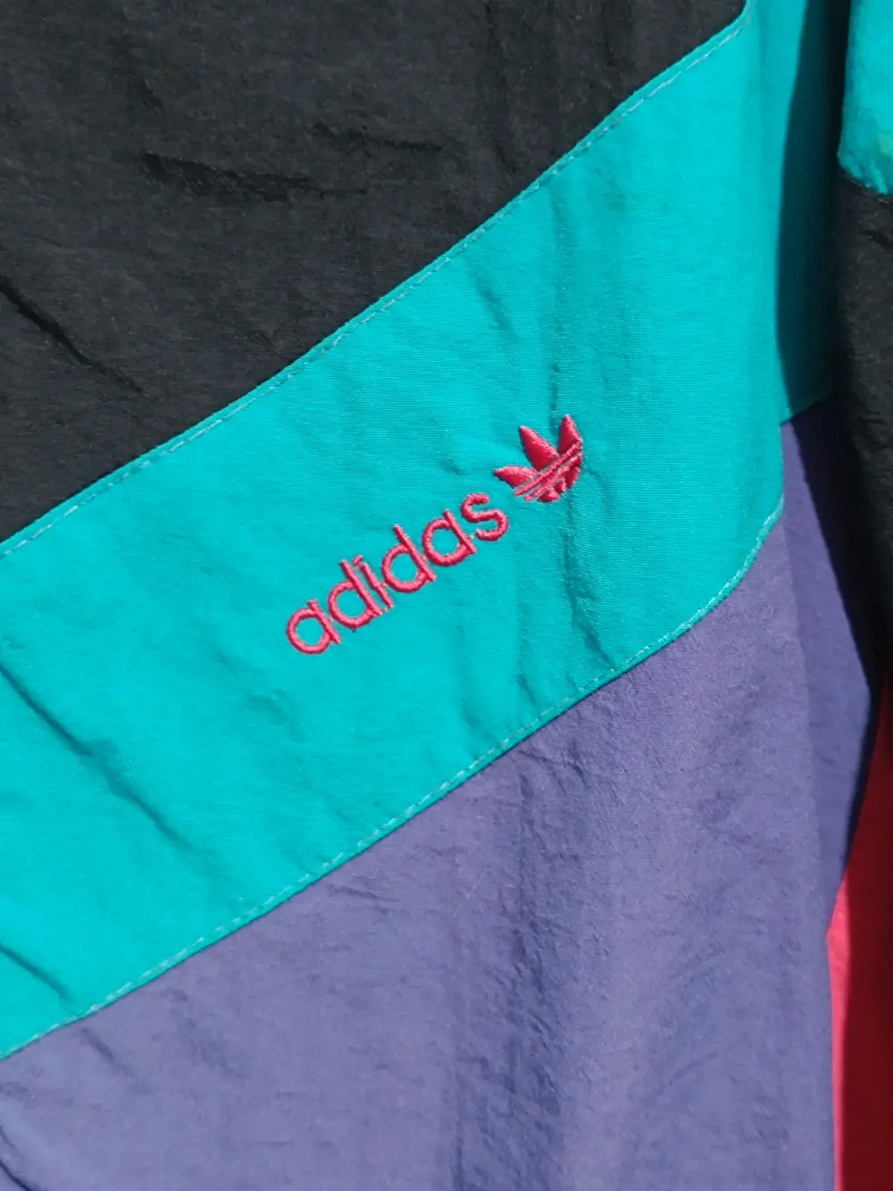 Chaqueta vintage Adidas años 80 unisex talla L/XL ver medidas, foto 5