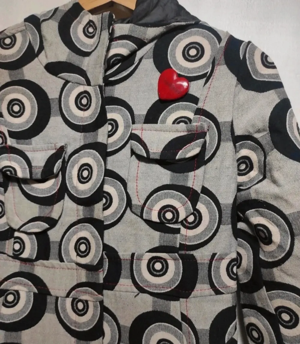 Abrigo Desigual 28%lana talla S*, foto 2