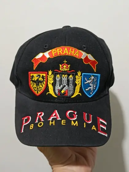 Gorra negra Praga Bohemia talla única ajustable adulto unisex Tienda local