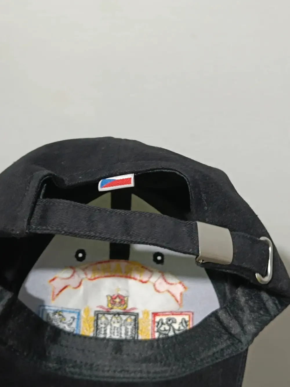 Gorra negra Praga Bohemia talla única ajustable adulto unisex Tienda local, foto 4