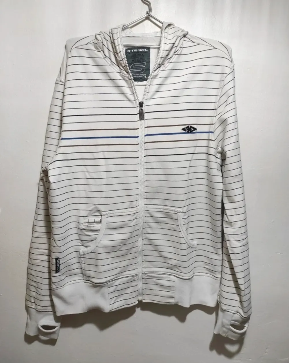 Sudadera con capucha y cremallera stegol talla M*