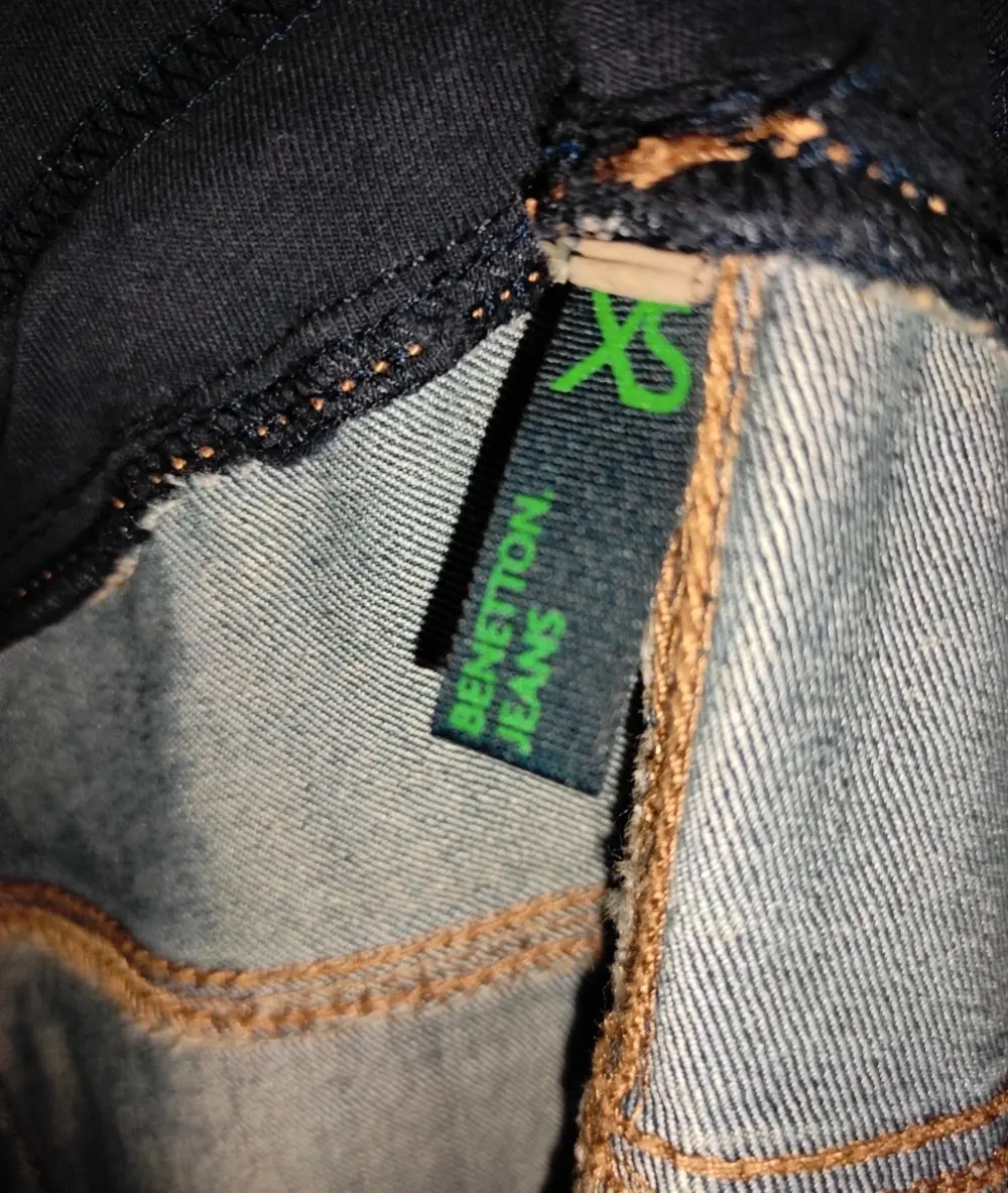 Pantalon elastico Benetton jeans talla XS*, foto 2