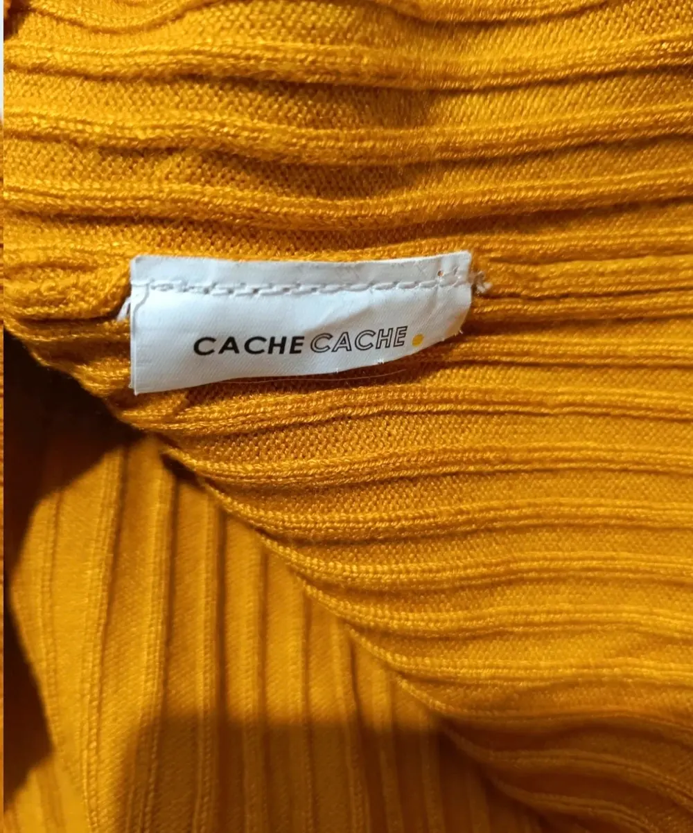 Jersey cuello alto Cache cache talla M ver medidas*, foto 5