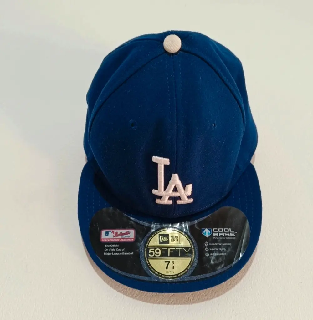Gorra MIb Los Angeles Dodgers new era 59fifty cool base Autentica talla 58'7 *