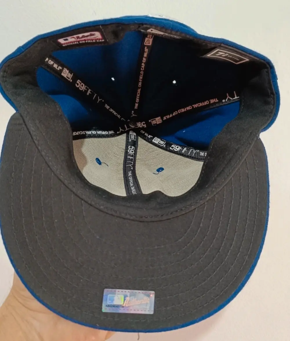 Gorra MIb Los Angeles Dodgers new era 59fifty cool base Autentica talla 58'7 *, foto 3