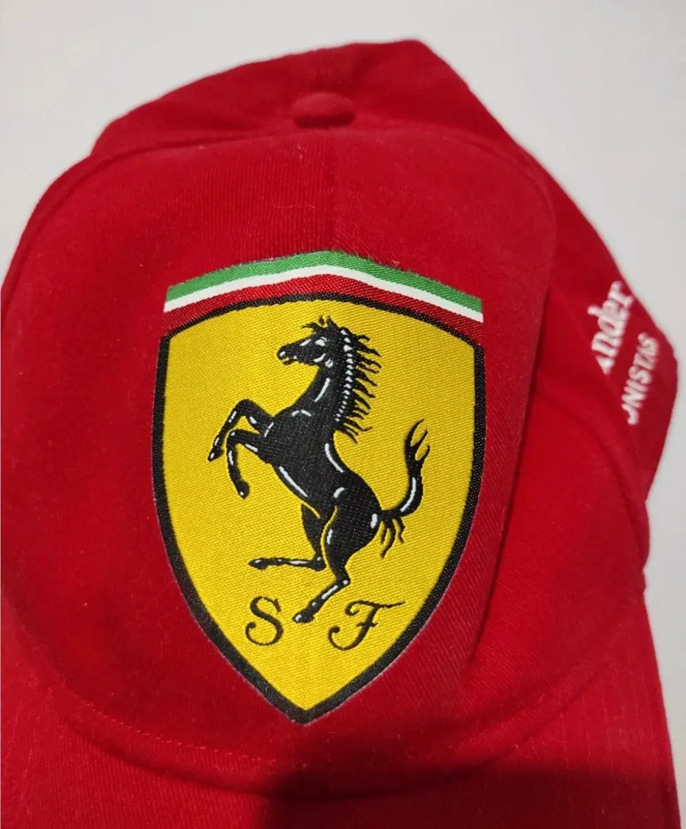 Gorra Ferrari talla unica ajustable adulto unisex, foto 2