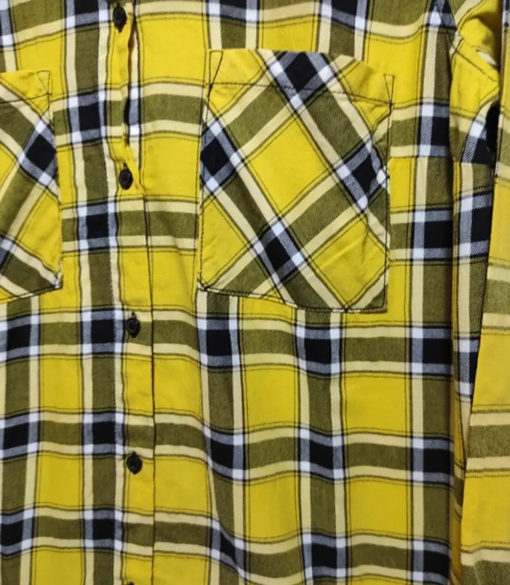 Camisa manga larga a cuadros H&M talla 38*, foto 5