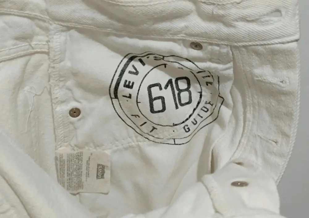 Pantalon vaquero vintage Levi's 618 talla XS/S ver medidas*, foto 4