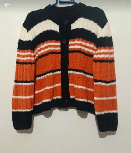 Jersey vintage a rayas tienda local talla unica sirve para M ver medidas*