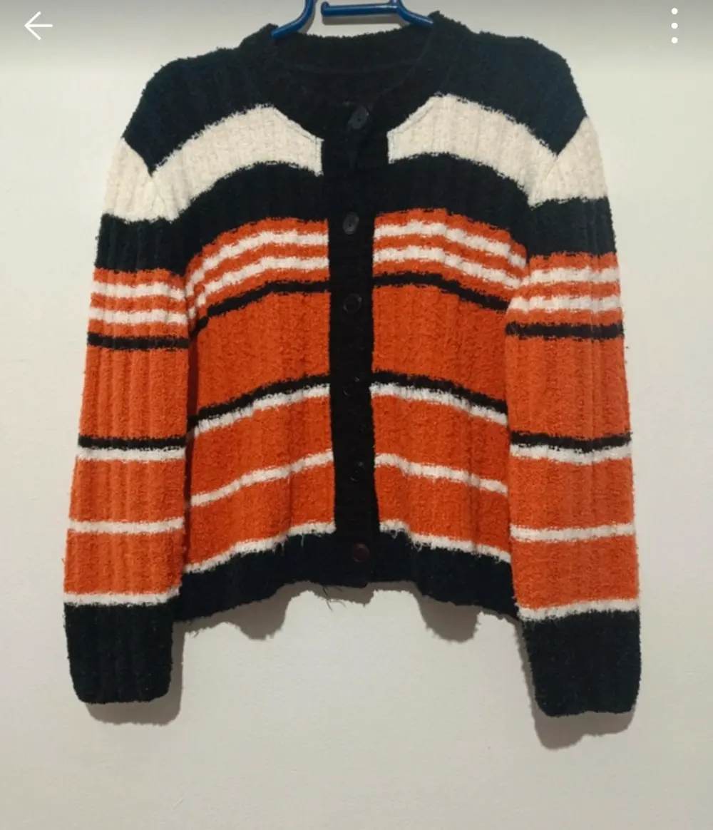 Jersey vintage a rayas tienda local talla unica sirve para M ver medidas*