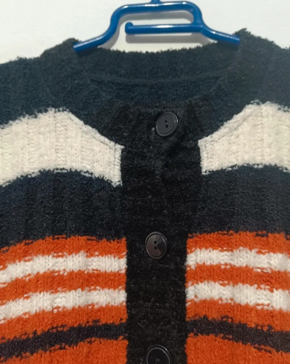 Jersey vintage a rayas tienda local talla unica sirve para M ver medidas*, foto 2