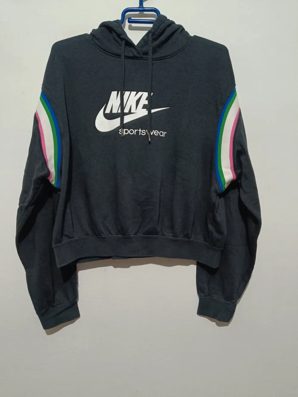 Sudadera negra Nike Sportswear heritage talla S