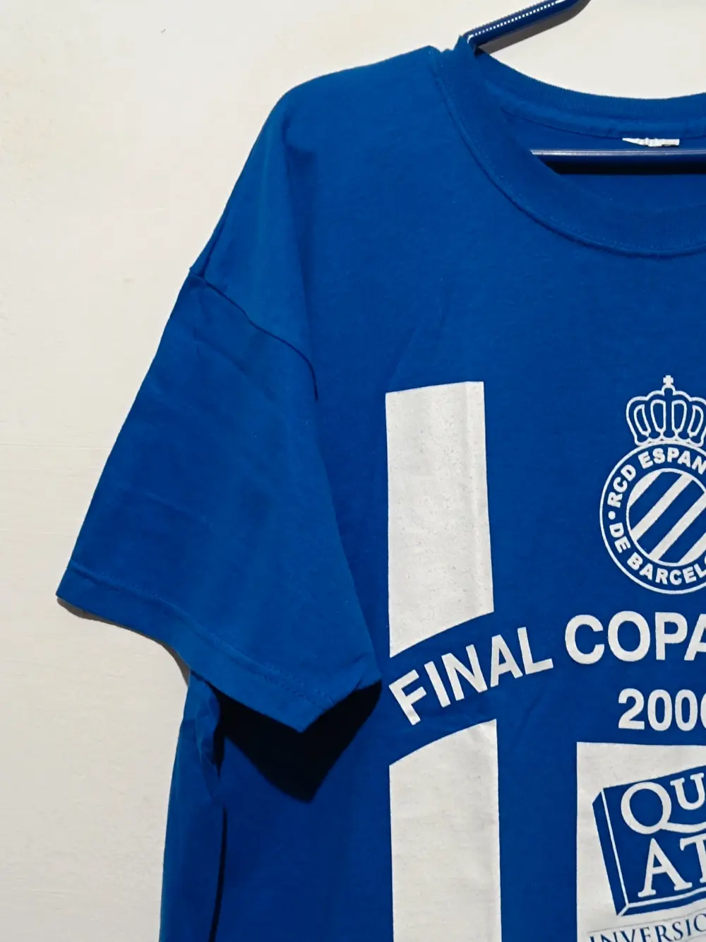 Camiseta vintage Y2K RCD Espanyol final copa del rey año 2006 talla L ver medidas, foto 4