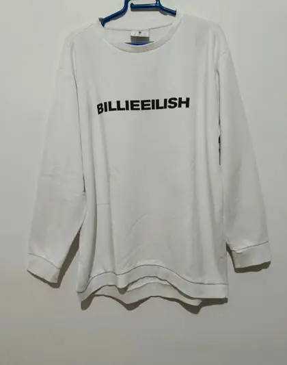 Jersey cuello redondo Billie eilish talla S unisex ver medidas*