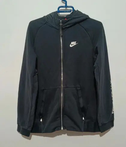 Sudadera con capucha y cremallera Nike Air Max talla XL 13/15 años sirve para S ver medidas*