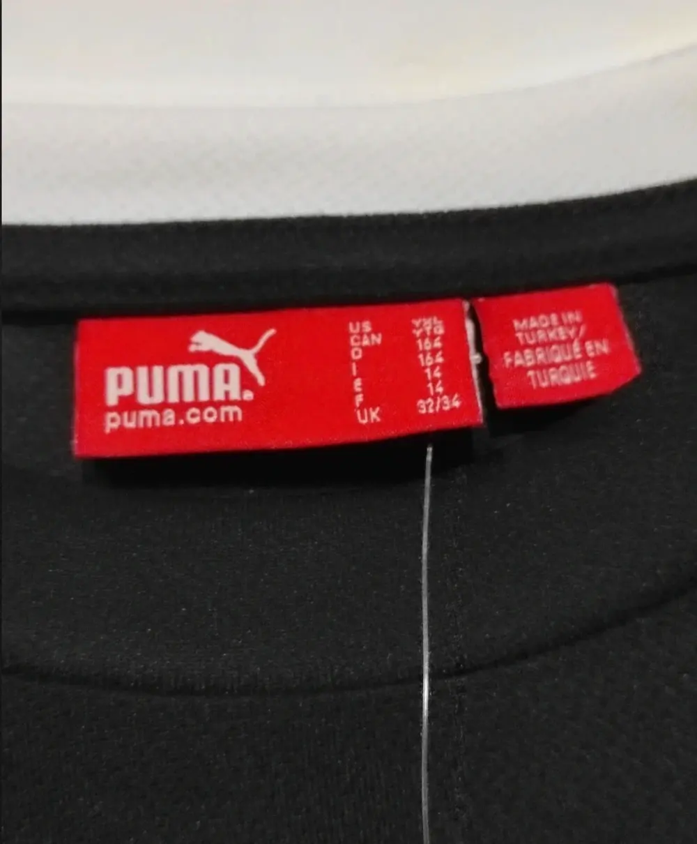 Camiseta manga larga Puma talla 14años sirve para S ver medidas*, foto 5
