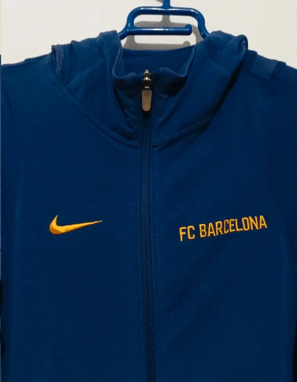 Sudadera con capucha y cremallera FC Barcelona Nike talla S*, foto 2