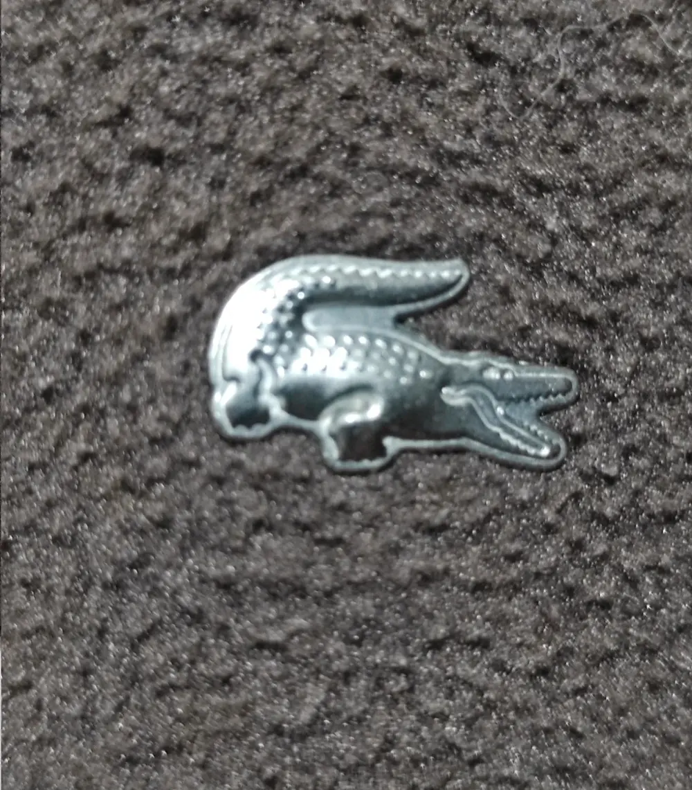 Sudadera forro polar Lacoste talla 40 equivale a una L pero sirve para M ver medidas*, foto 4