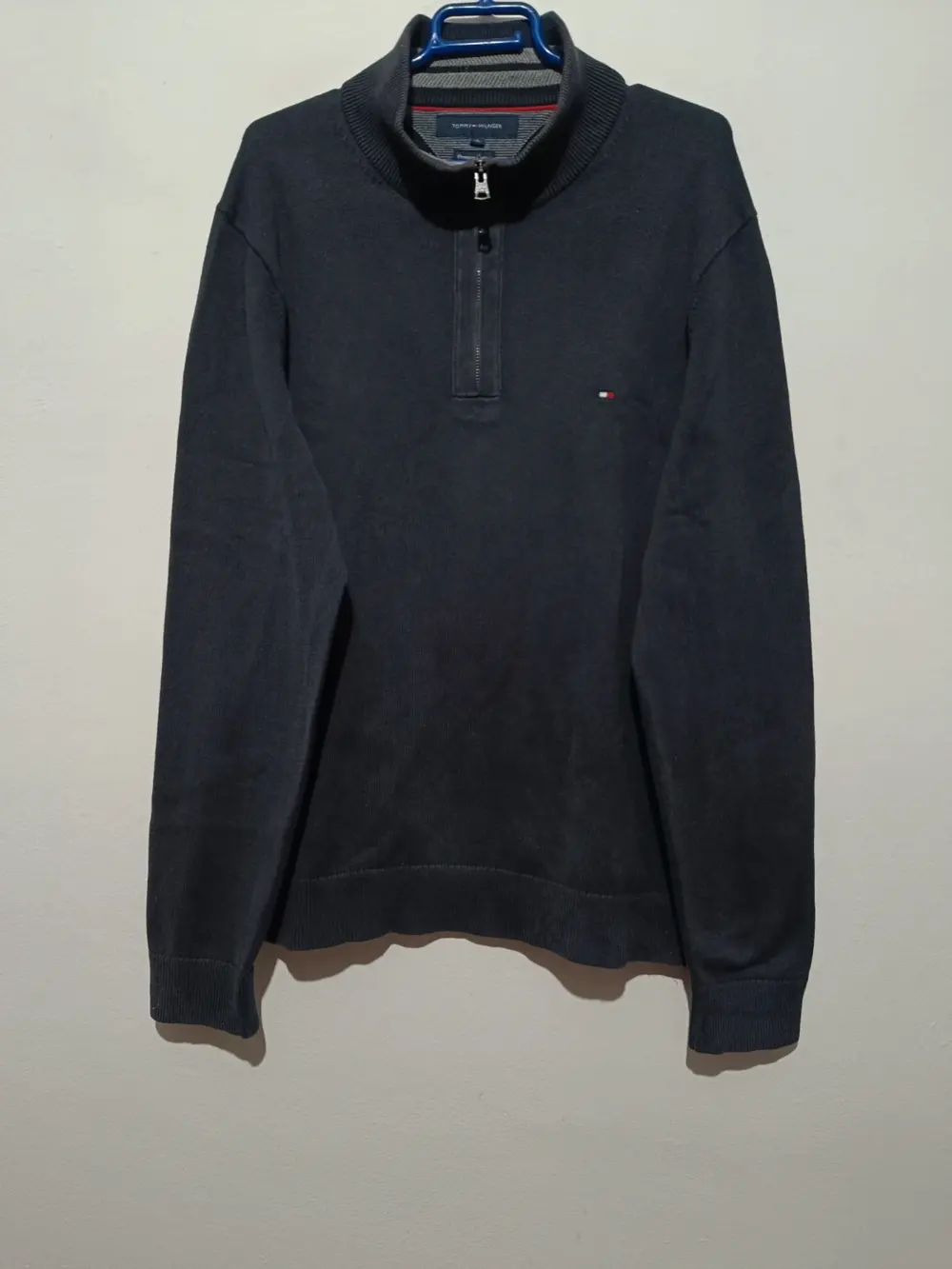 Jersey de punto vintage Tommy Hilfiger Premium cotton talla XL ver medidas