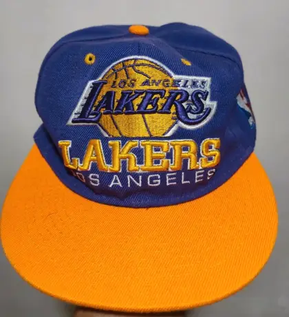 Gorra NBA Los Angeles Lakers New era Mitchell & Ness talla ajustable adulto*