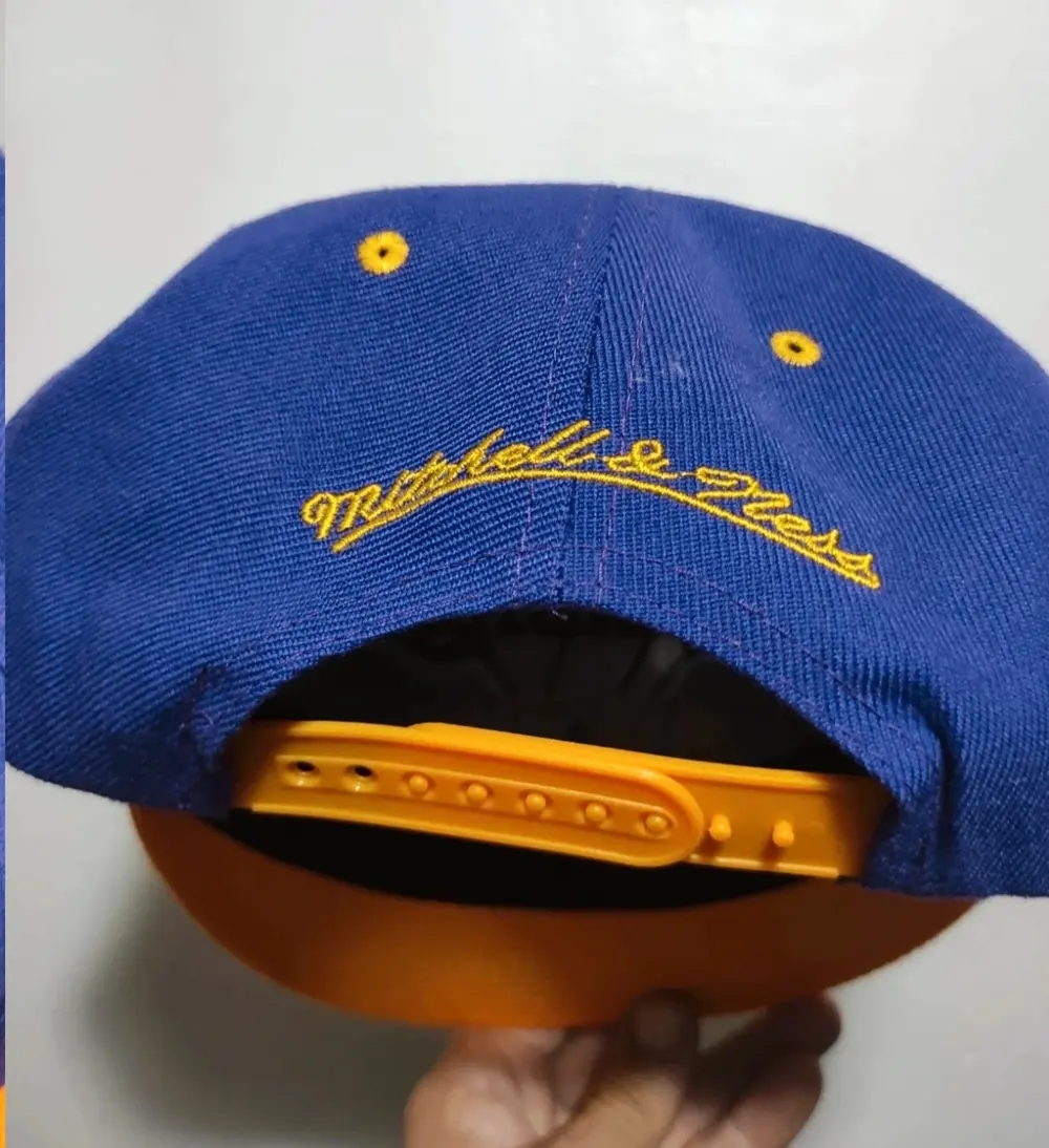 Gorra NBA Los Angeles Lakers New era Mitchell & Ness talla ajustable adulto*, foto 4