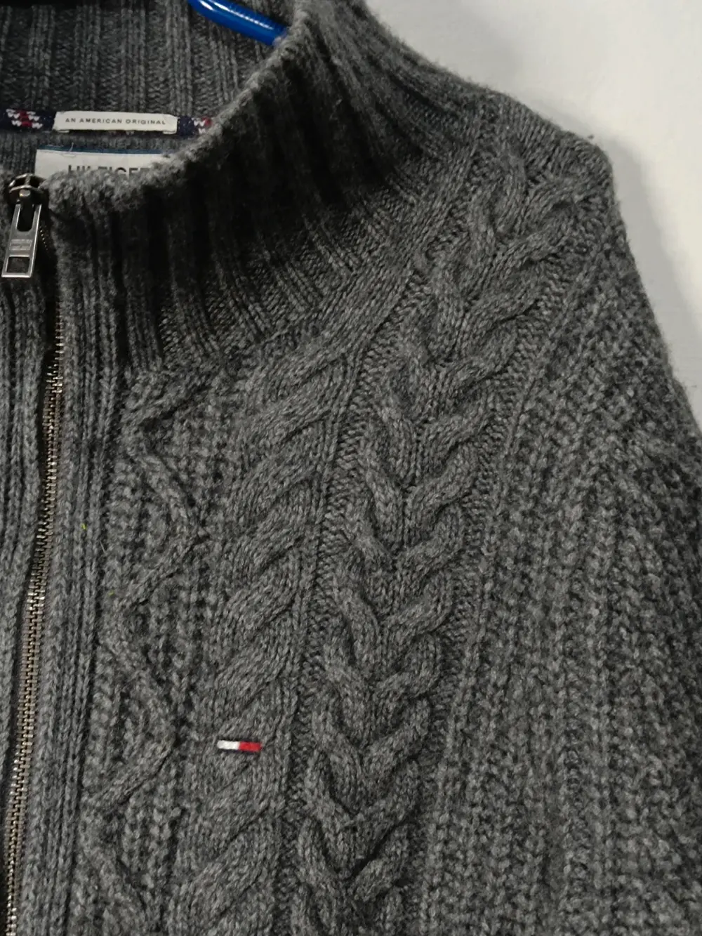 Jersey de punto trenzado Hilfiger Denim talla XL ver medidas, foto 5