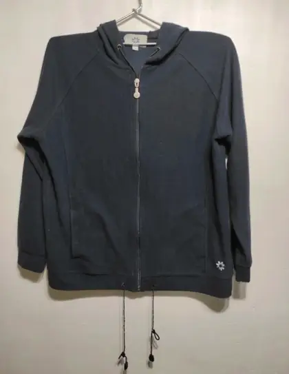 Sudadera con capucha y cremallera Myflower talla 3*