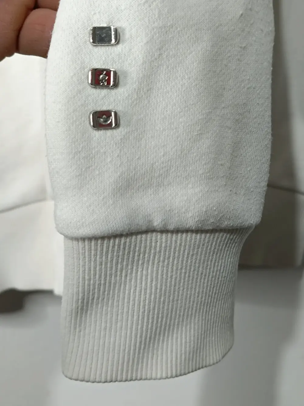 Sudadera Y2K Adidas originals logo grande talla XL ver medidas, foto 4