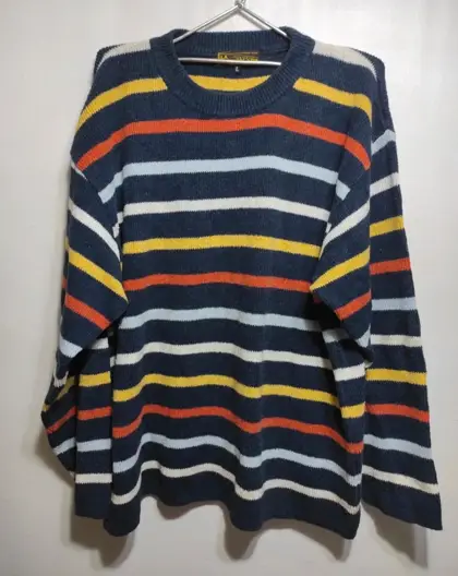 Jersey grueso cuello redondo la paimpolaise talla L*