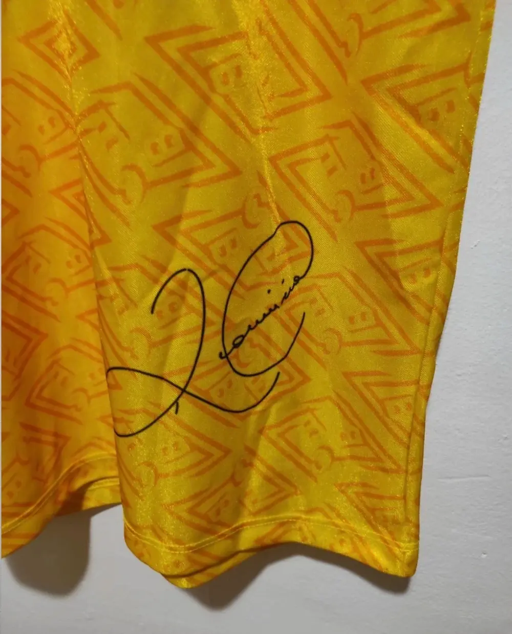 Camiseta Retro vintage seleccion de Brasil Romario n°11 firmada Massana XL*, foto 2