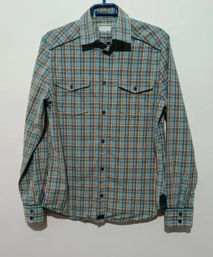Camisa a cuadros manga larga Levi's talla M*