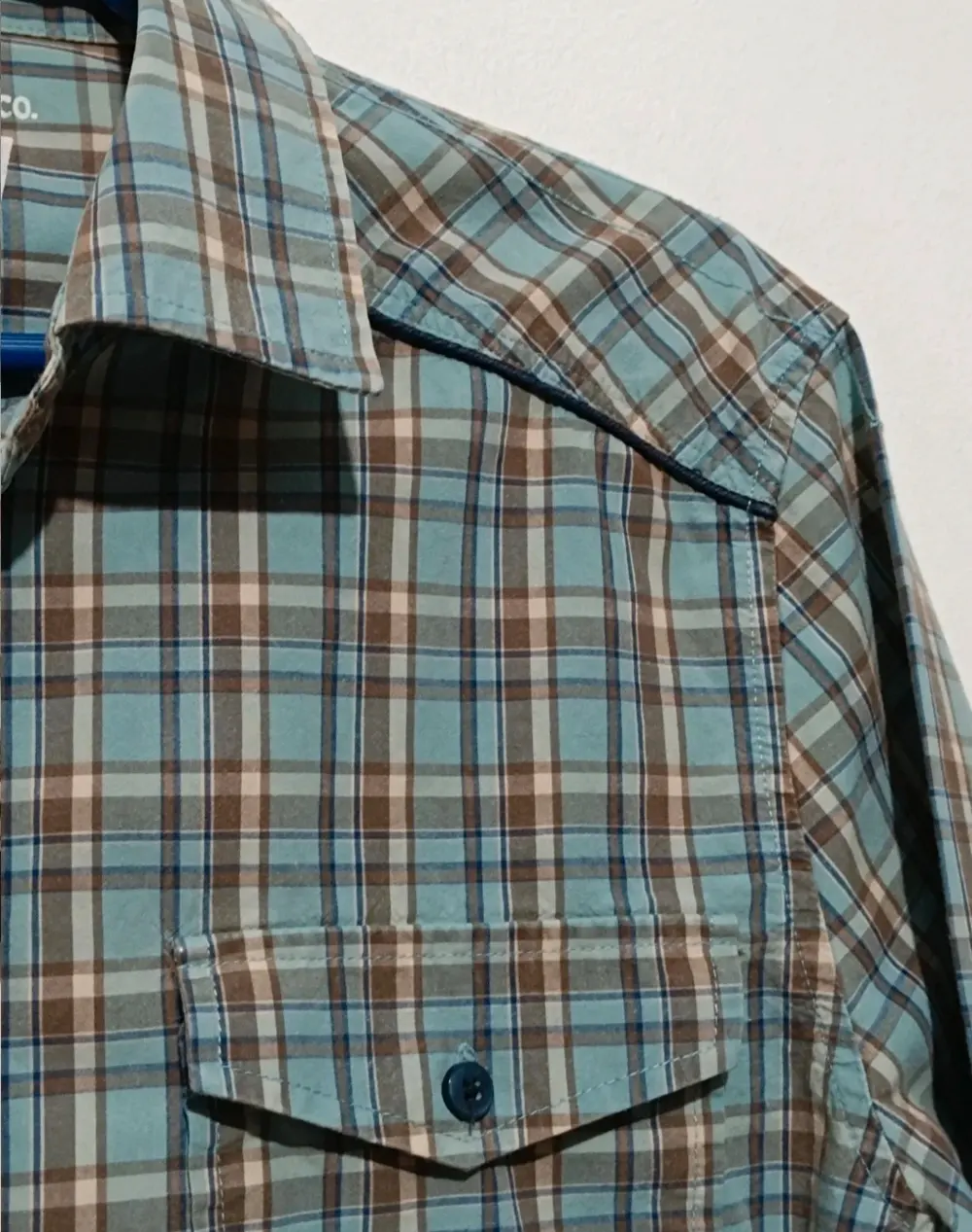 Camisa a cuadros manga larga Levi's talla M*, foto 5