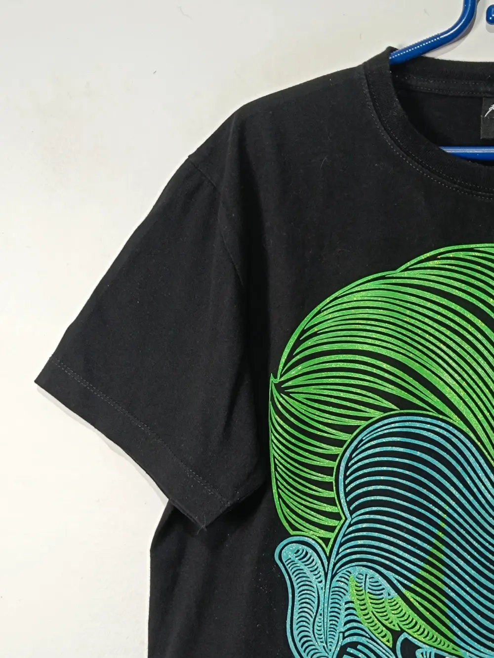 Camiseta Joker Neon 3D Big face Rock Chang talla M, foto 5