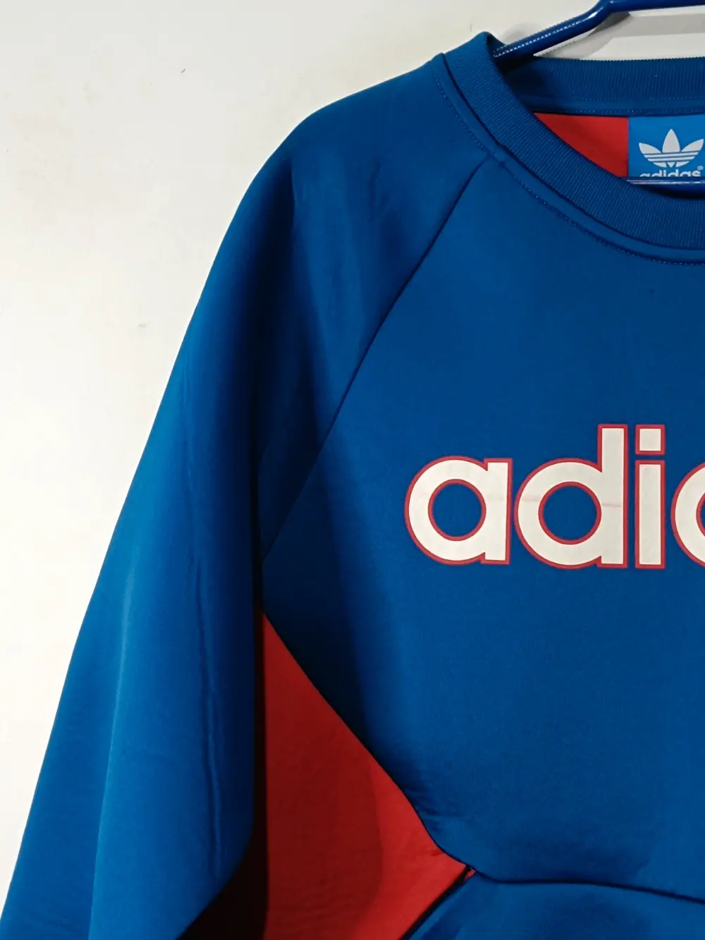 Chaqueta sudadera Adidas originals vintage reedición limitada años 90 tipo neopreno talla M, foto 5