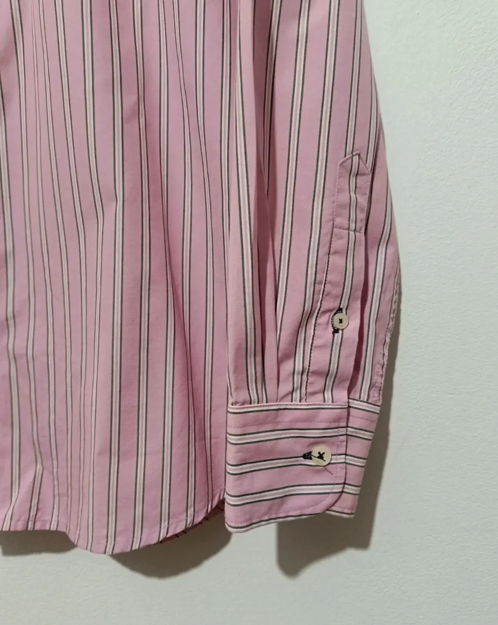 Camisa a rayas manga larga Spagnolo talla 2 equivale a una M ver medidas*, foto 2