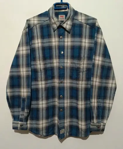 Camisa a cuadros manga larga Levi's talla M ver medidas*