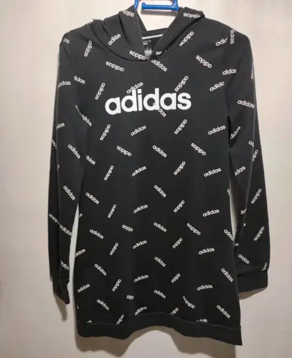 Sudadera con capucha vestido corto Adidas originals talla XS*