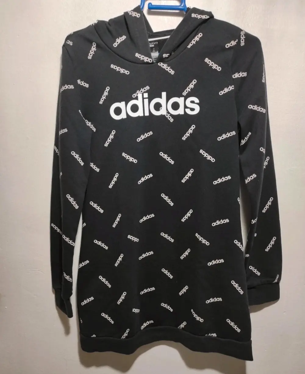 Sudadera con capucha vestido corto Adidas originals talla XS*