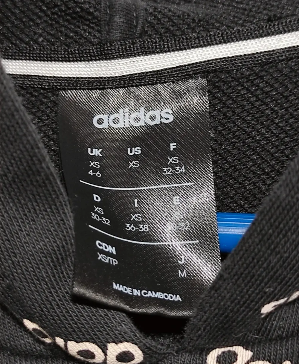 Sudadera con capucha vestido corto Adidas originals talla XS*, foto 2