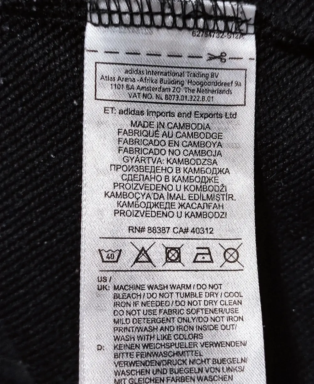Sudadera con capucha vestido corto Adidas originals talla XS*, foto 3
